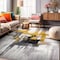World Rug Gallery Contemporary Modern Abstract Area Rug 3'3'' x 5' Gold 950GOLD3X5 - alternate 1